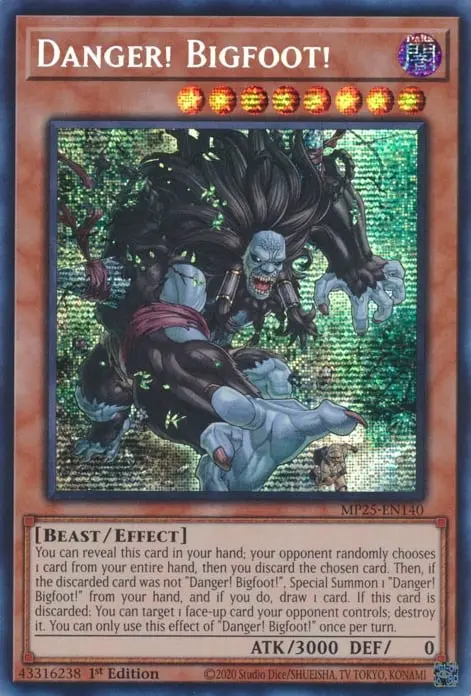 Danger ! Bigfoot !