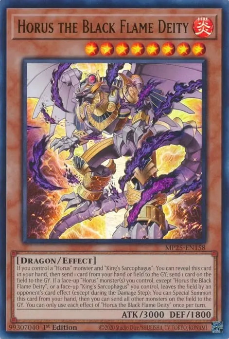 Horus Divinité de la Flamme Noire