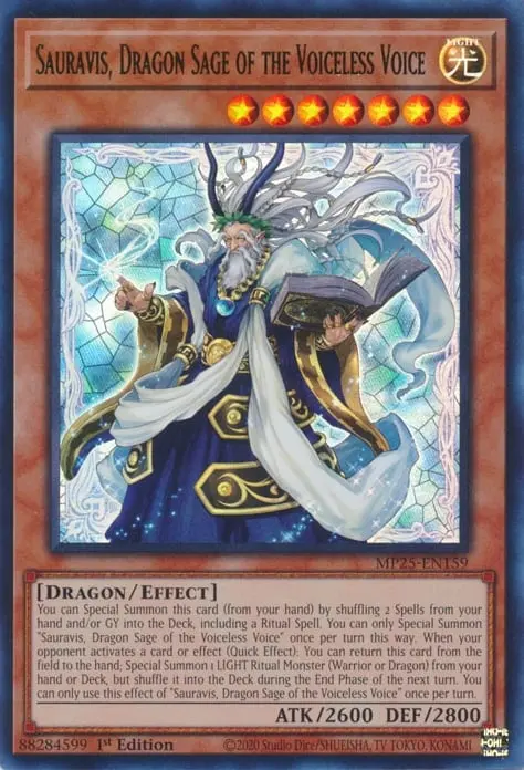Sauravis, Sage Dragon de la Sans Voix