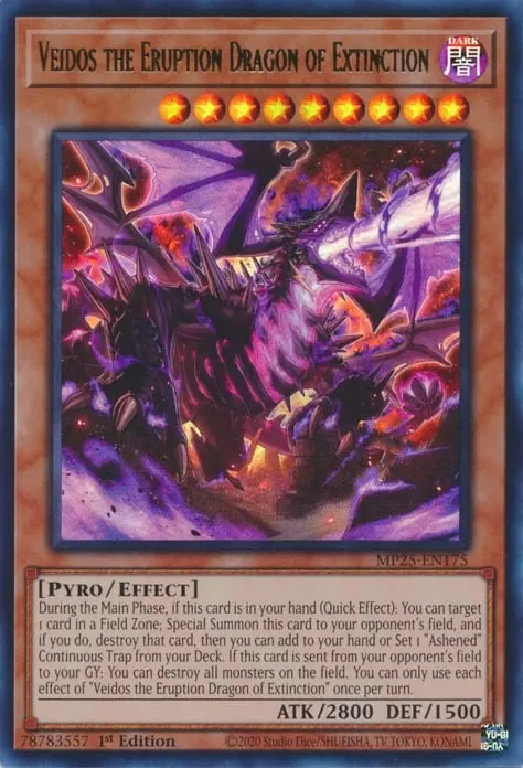Veidos le Dragon Éruption de l'Extinction