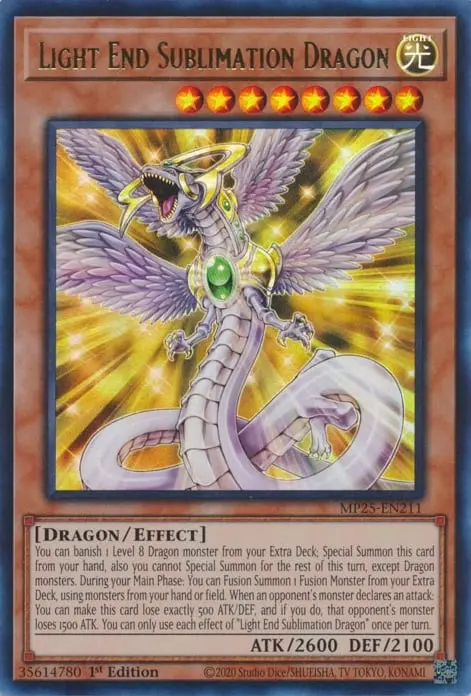 Dragon de Sublimation Ultime de Lumière