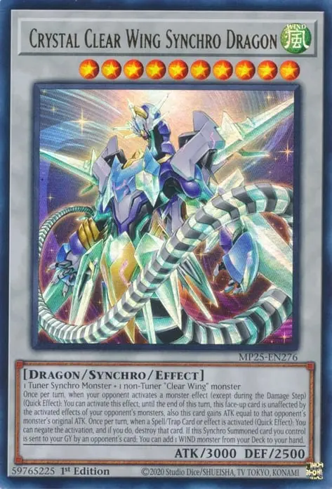 Dragon Synchro de l'Aile Claire de Cristal