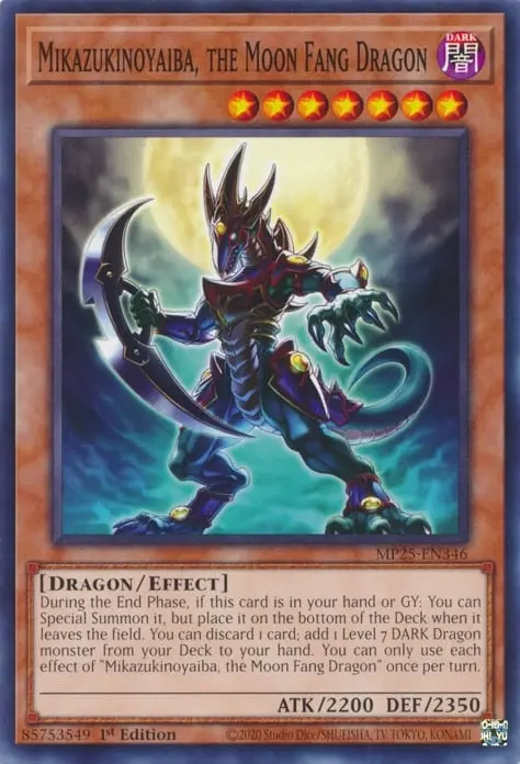 Mikazukinoyaiba, le Dragon aux Crocs de Lune