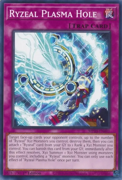 Trappe de Plasma Ryzéal