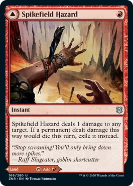 Spikefield Hazard // Spikefield Cave