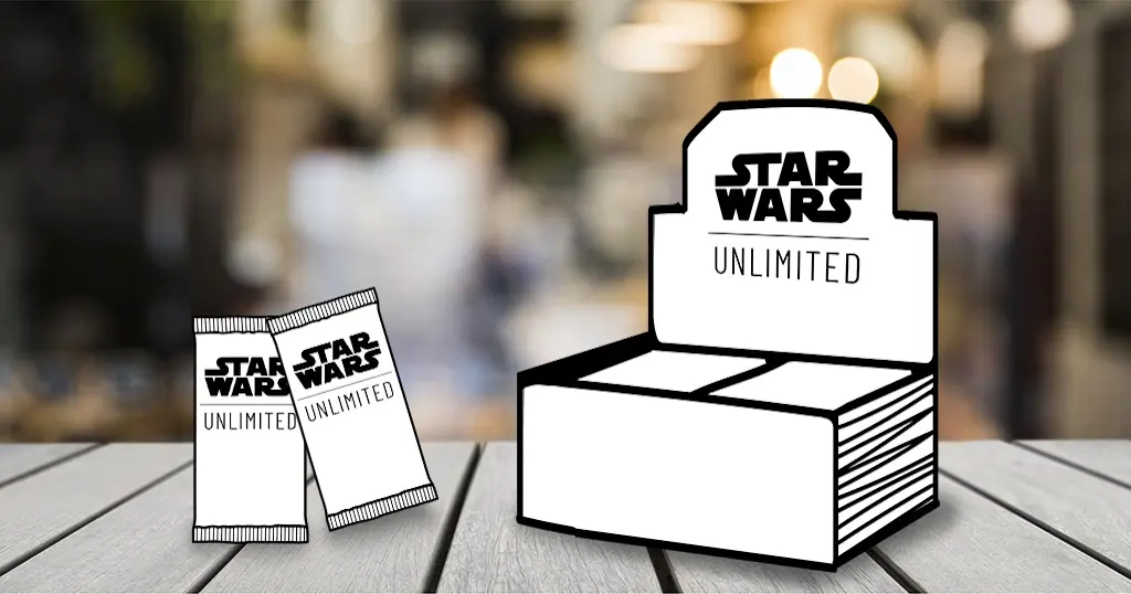 Booster et boite Star Wars Unlimited