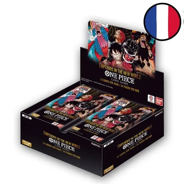 Boite de 24 boosters OP-09 Les Nouveaux Empereurs - One Piece FR