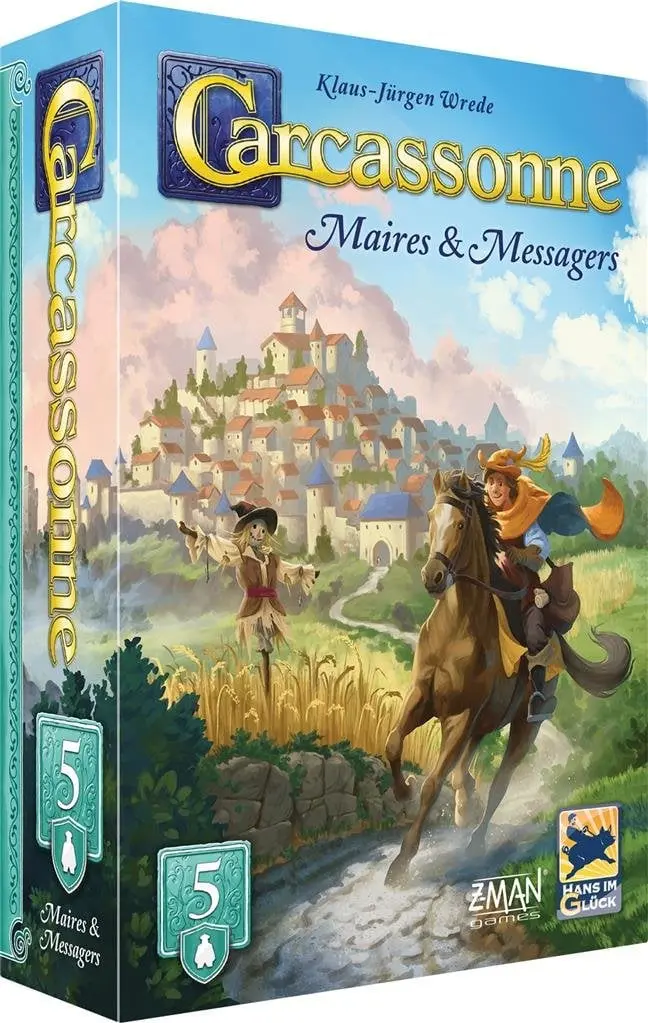 Carcassonne - Extension 5 : Maires et Messagers