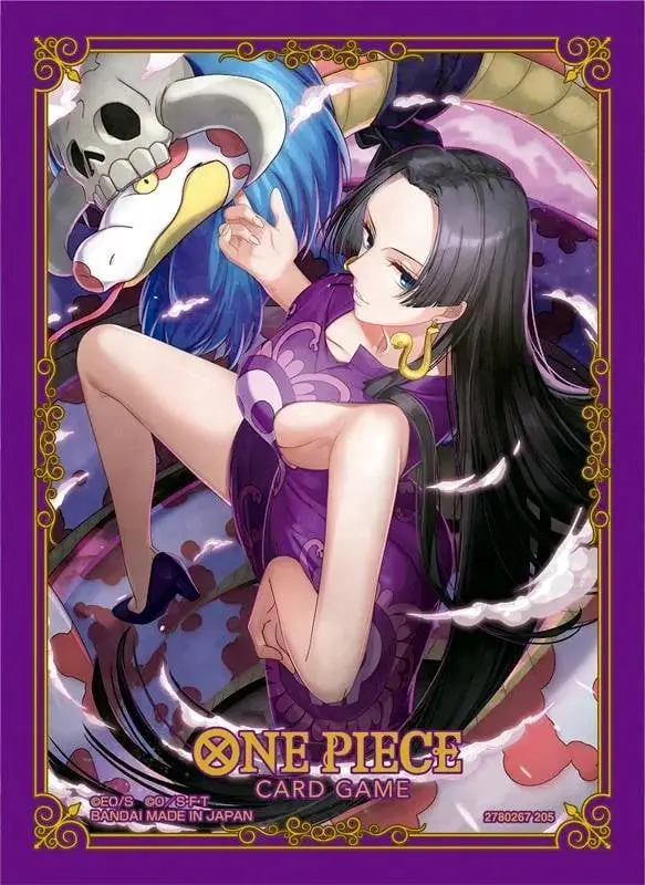 70 Pochettes Format Standard - Official Sleeves 11 - Boa Hancock - One Piece