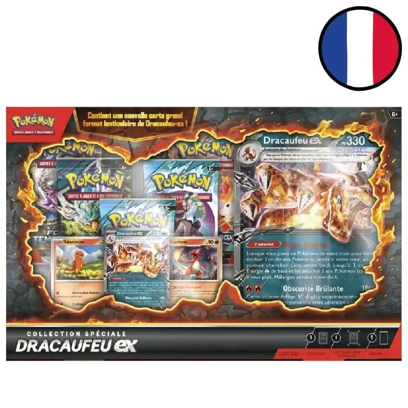 Coffret Collection Spéciale Dracaufeu- ex - Pokémon FR