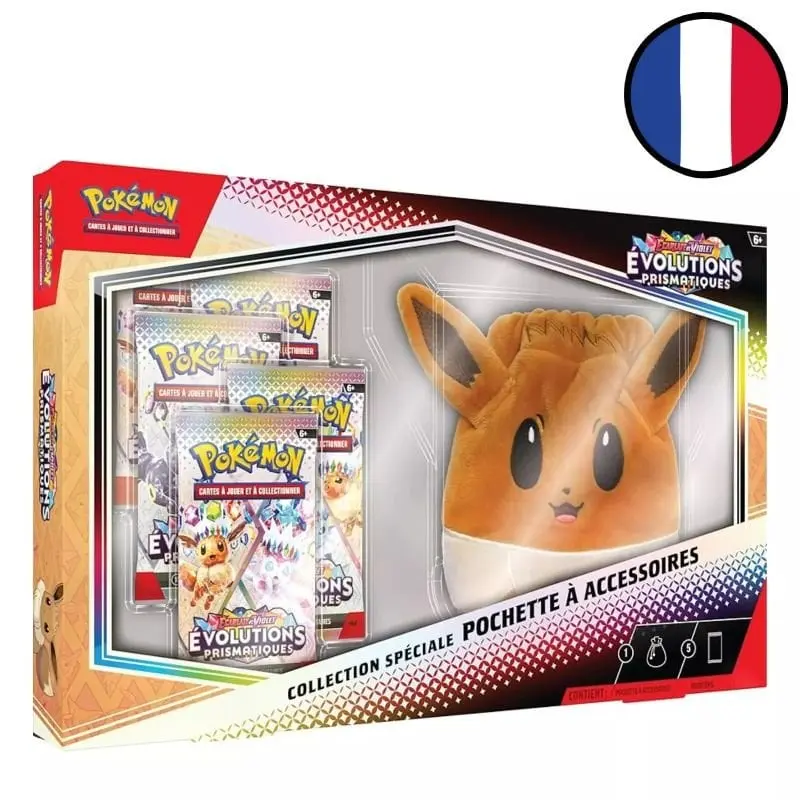 Coffret Collection Spéciale Pochette à accessoires Évolutions Prismatiques - Pokémon FR