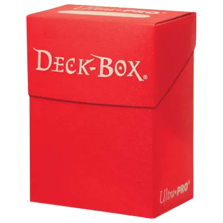 Deck Box 80+ Classique Rouge - Ultra Pro
