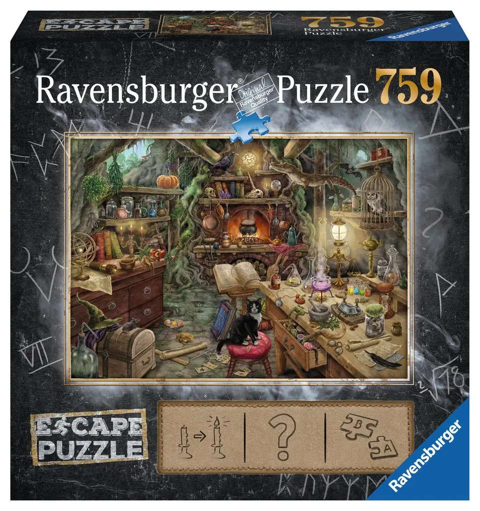 Jigsaw Puzzle 759 Pieces - Escape Puzzle The Witches Kitchen - Ravensburger