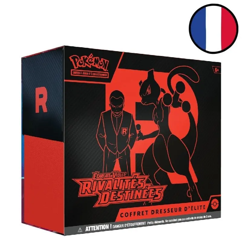Coffret Dresseur d'élite (ETB) Écarlate et Violet : Rivalités Destinées - Pokémon FR