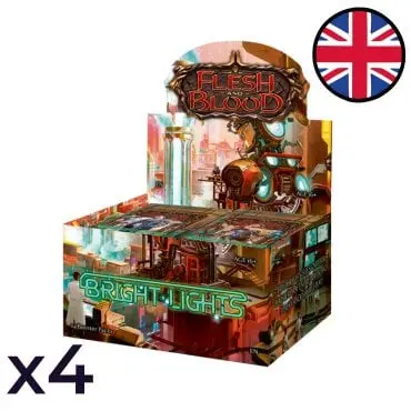 Bright Lights Case of 4 displays of 24 booster packs - Flesh and Blood EN