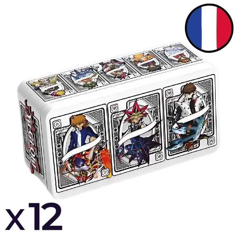 Display de 12 Méga-Tins 2025 (avec boite en métal) - Yu-Gi-Oh! FR
