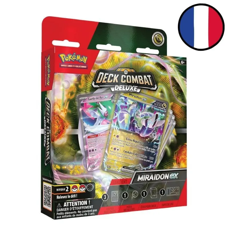 Deck combat Deluxe Miraidon-ex - Pokémon FR