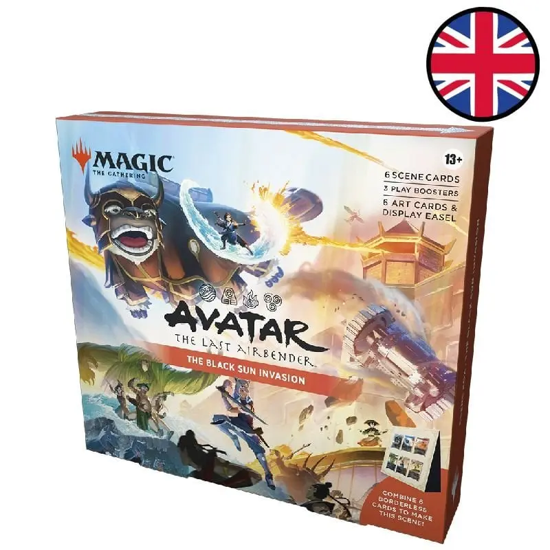 Coffret scénique The Black Sun Invasion Magic: The Gathering | Avatar, le dernier maître de l'air - Magic EN
