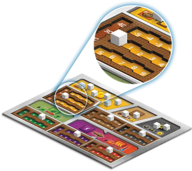 Terraforming Mars - Plateaux Joueurs