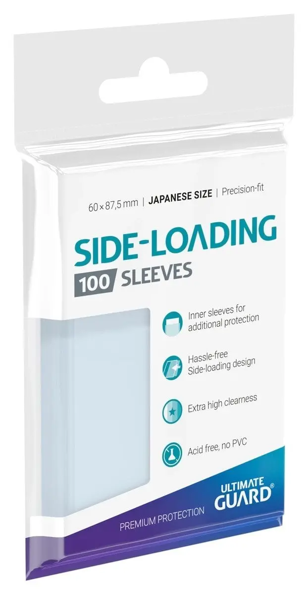 100 sous-pochettes Side-Loading Precise Fit format japonais - Ultimate Guard