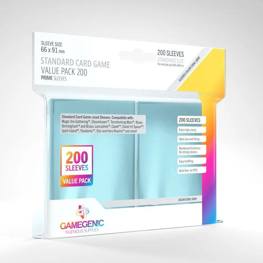 200 Pochettes Value Pack Standard - Gamegenic