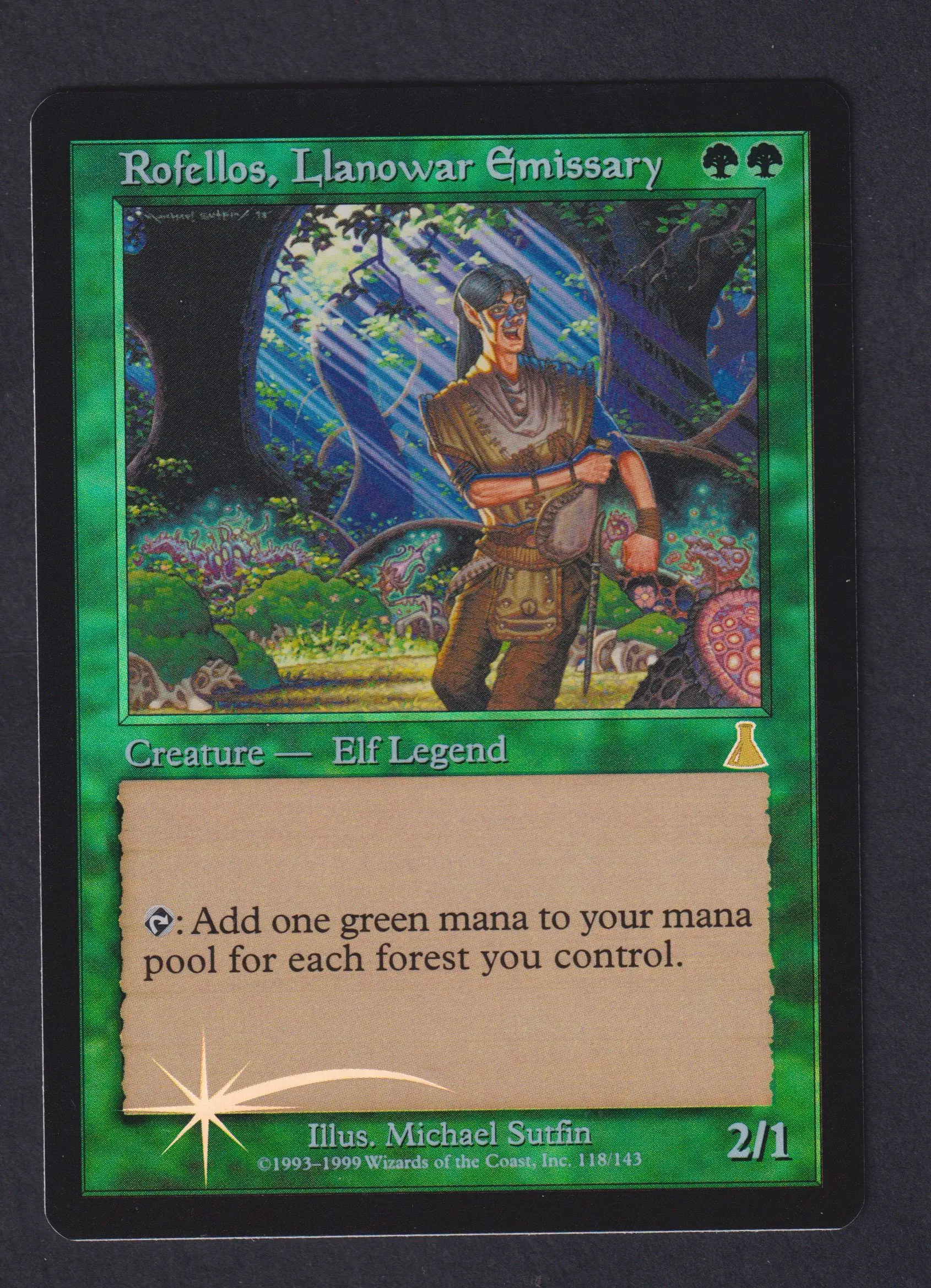 Rofellos, Emissaire de Llanowar