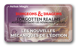 Les mécaniques de D&D : Aventures dans les Royaumes Oubliés