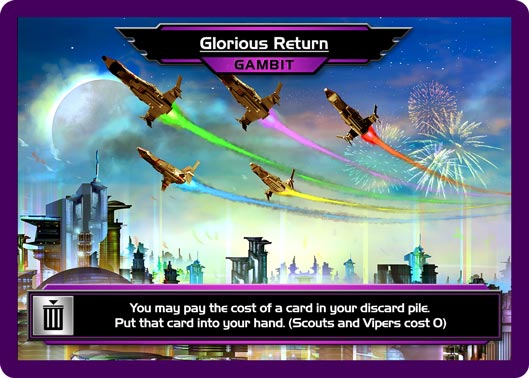 carte gambit retour glorieux