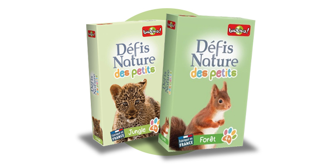 boite de jeu Défis Nature des Petits