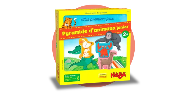 boite de jeu Pyramide d'Animaux Junior