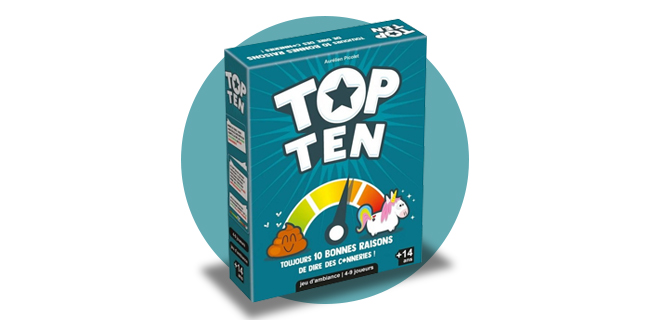 Boite de jeu Top Ten