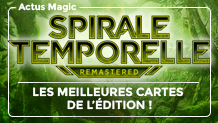 Spirale Temporelle Remastered : les meilleures cartes de l'édition