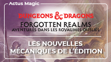 D&D Aventures dans les Royaumes Oubliés : mécaniques de l'édition