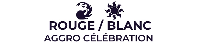 Rouge / Blanc Célébration Aggro