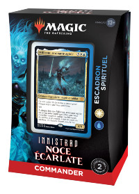 Deck commander Escadron Spirituel Innistrad Noce Écarlate