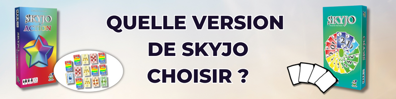 Skyjo Classique, Action ou Junior : quelle version de Skyjo choisir ? -  Playin by Magic Bazar