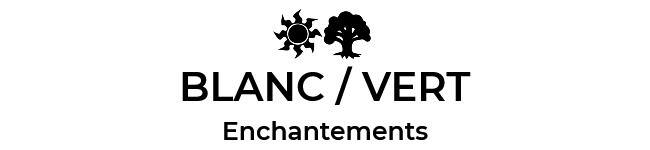 Blanc / Vert Enchantements