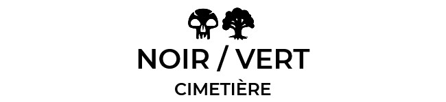 Archétype Noir Vert Cimetière