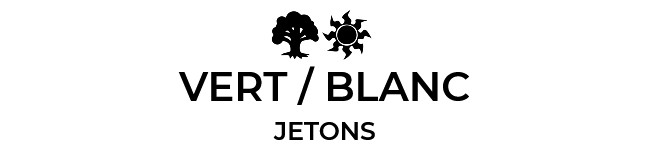 Archétype Vert Blanc Jetons