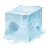 Illustration d'un Cube gélatineux