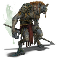 Illustration d'un Gnoll