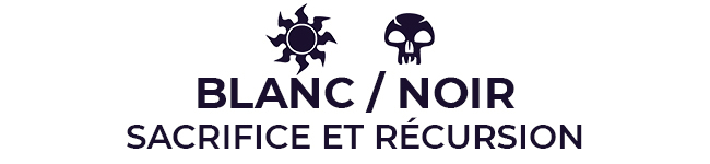 Blanc / Noir : Sacrifice et récursion