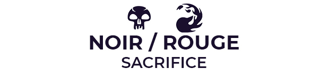 Noir / Rouge : sacrifice