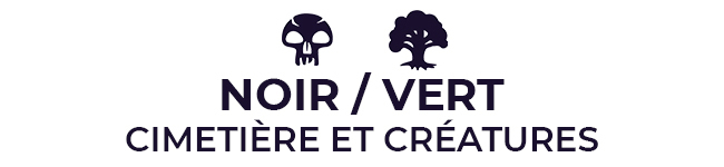 Noir / Vert : Cimetière et créatures