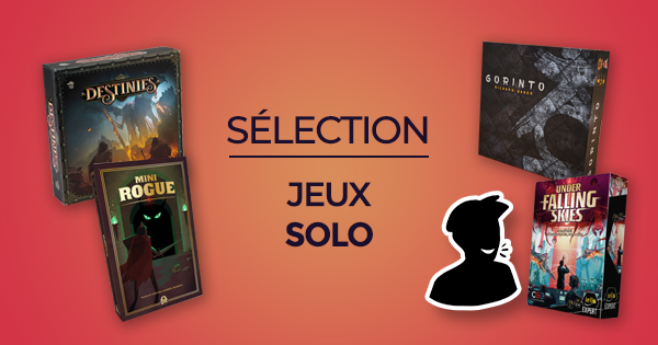 Notre Top des meilleurs jeux de société solo - Playin by Magic Bazar