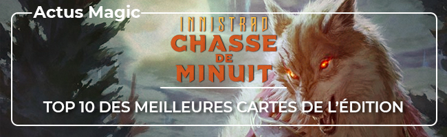 Bandeau d'article Innistrad Chasse de Minuit Top 10