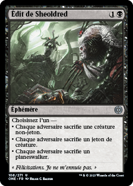 Tous Phyrexians : les 25 cartes pour le Commander - No Fast Mana