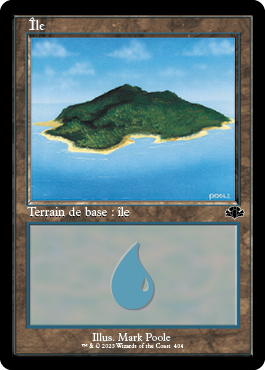 Visuel de la carte Île rétro
