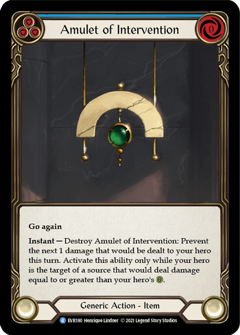 Amulette d'Intervention