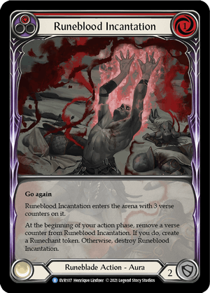 Runeblood Incantation (Red)